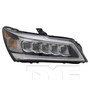 Right CAPA Certified Headlight Assembly 20-9483-00-9 - front view