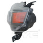 Left CAPA Certified Headlight Assembly 20-9512-01-9 - side view