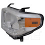 Left CAPA Certified Headlight Assembly 20-9496-90-9 - side view