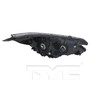 Left CAPA Certified Headlight Assembly 20-9622-00-9 - back view