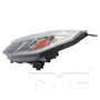 Left CAPA Certified Headlight Assembly 20-9622-00-9 - side view