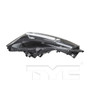 Left CAPA Certified Headlight Assembly 20-9586-00-9 - top view