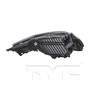 Left CAPA Certified Headlight Assembly 20-9586-00-9 - bottom view