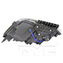 Right Headlight Assembly 20-9505-90 - bottom view
