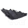 Left CAPA Certified Headlight Assembly 20-9634-01-9 - bottom view