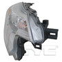 Right CAPA Certified Headlight Assembly 20-9485-00-9 - connector view