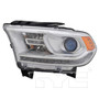 Left CAPA Certified Headlight Assembly 20-9546-80-9 - front view