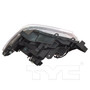 Right CAPA Certified Headlight Assembly 20-9499-90-9 - bottom view