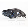 Left Headlight Assembly 20-9506-00 - bottom view