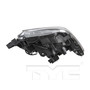 Left Headlight Assembly 20-9500-00 - bottom view