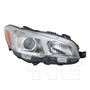 Right CAPA Certified Headlight Assembly 20-9613-00-9 - front view