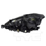 Right CAPA Certified Headlight Assembly 20-9525-00-9 - back view