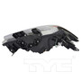 Left Headlight Assembly 20-9662-80 - bottom view