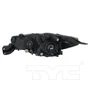 Right CAPA Certified Headlight Assembly 20-9593-90-9 - back view