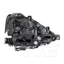 Left Headlight Assembly 20-9526-00 - back view