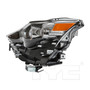 Left Headlight Assembly 20-9526-00 - side view