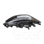 Right Headlight Assembly 20-9487-00 - top view