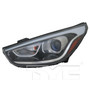 Left Headlight Assembly 20-9624-00 - front view