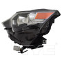 Left CAPA Certified Headlight Assembly 20-9526-00-9 - side view