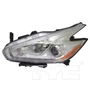 Left CAPA Certified Headlight Assembly 20-9662-90-9 - front view
