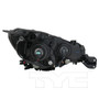Left CAPA Certified Headlight Assembly 20-9594-00-9 - back view
