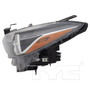 Left CAPA Certified Headlight Assembly 20-9538-01-9 - side view