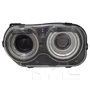Left CAPA Certified Headlight Assembly 20-9630-00-9 - front view