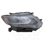 Right CAPA Certified Headlight Assembly 20-9555-00-9 - front view