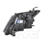 Right CAPA Certified Headlight Assembly 20-9489-00-9 - angled view