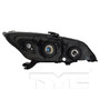 Left CAPA Certified Headlight Assembly 20-9650-00-9 - back view