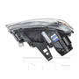 Right Headlight Assembly 20-9529-00 - top view