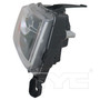 Right CAPA Certified Headlight Assembly 20-9529-00-9 - connector view