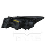 Right Headlight Assembly 20-9651-80 - back view