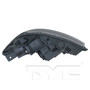 Right Headlight Assembly 20-9651-80 - bottom view