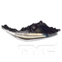Right CAPA Certified Headlight Assembly 20-9627-00-9 - top view