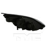 Left CAPA Certified Headlight Assembly 20-9558-00-9 - back view