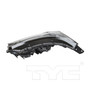 Right Headlight Assembly 20-9621-90 - top view