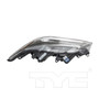 Left Headlight Assembly 20-9610-90 - top view