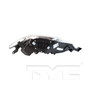 Right CAPA Certified Headlight Assembly 20-9493-00-9 - bottom view