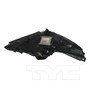 Left CAPA Certified Headlight Assembly 20-9600-00-9 - bottom view