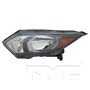 Left Headlight Assembly 20-9702-00 - front view