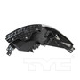 Left CAPA Certified Headlight Assembly 20-9560-00-9 - bottom view