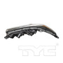 Right CAPA Certified Headlight Assembly 20-9543-00-9 - top view