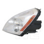 Left CAPA Certified Headlight Assembly 20-9660-00-9 - side view