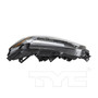 Left CAPA Certified Headlight Assembly 20-9716-80-9 - top view