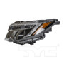 Left CAPA Certified Headlight Assembly 20-9716-80-9 - side view