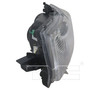 CAPA Certified Headlight Assembly 20-9668-01-9 - connector view