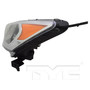 Left CAPA Certified Headlight Assembly 20-9728-00-9 - side view