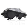Right CAPA Certified Headlight Assembly 20-9789-00-9 - bottom view