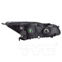 Left Headlight Assembly 20-9728-90 - back view